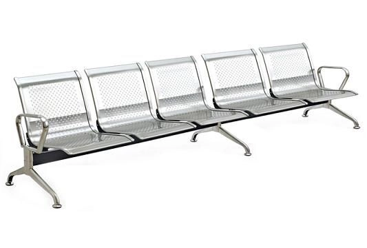 Ghế băng chờ inox 5 chỗ