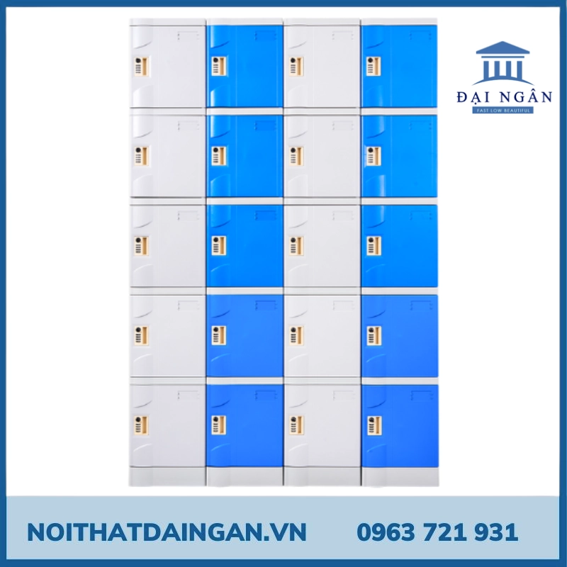 Tủ Locker 16 ngăn bền đẹp, gọn gàng cho văn phòng