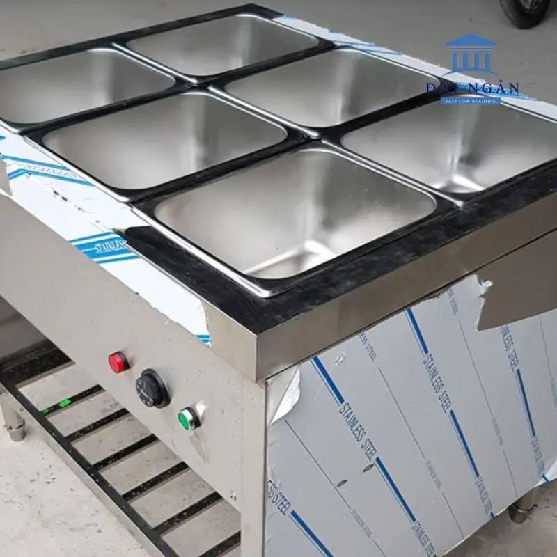 Quầy hâm nóng 4 khay inox GN 1/2 hoặc 1/1