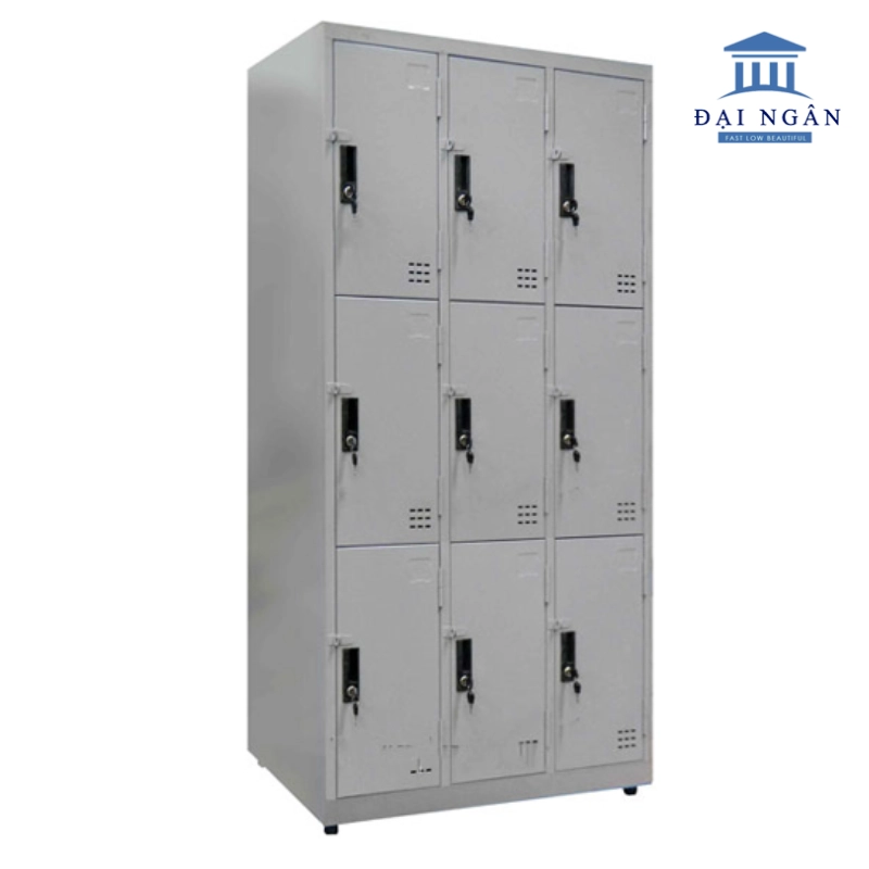 Tủ locker 6 ngăn 3 khoang