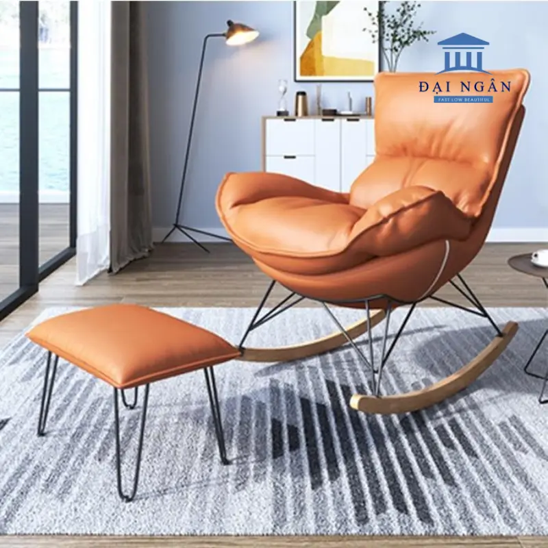ghế bập bênh inox