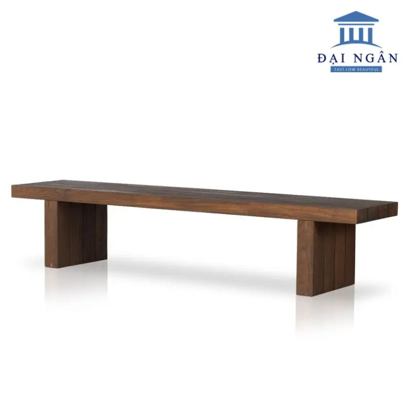  Ghế băng dài gỗ sồi tự nhiên