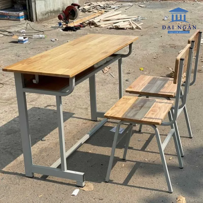 bàn ghế học sinh 2 chỗ ghế rời