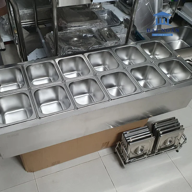 khay topping giữ nhiệt