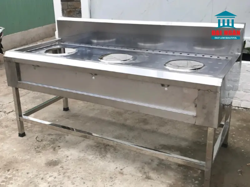 bếp inox công nghiệp