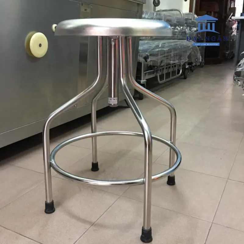 ghế xoay inox 3 chân ghế xoay inox 3 chân