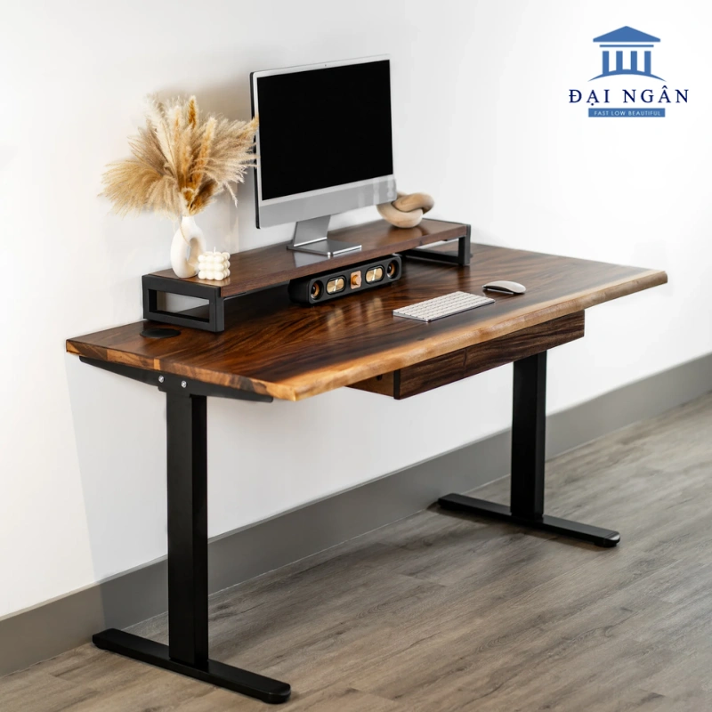 bàn học gỗ sồi mỹ