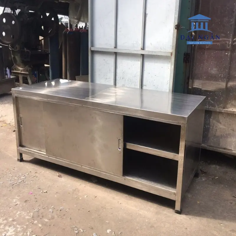 Ưu điểm vượt trội của tủ bàn inox