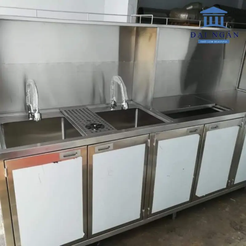 bàn pha chế inox