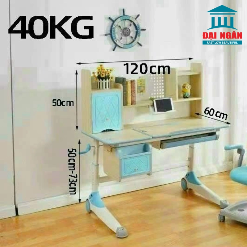 Top mẫu bàn học 1m2 đẹp, tiện dụng cho học sinh hiện nay