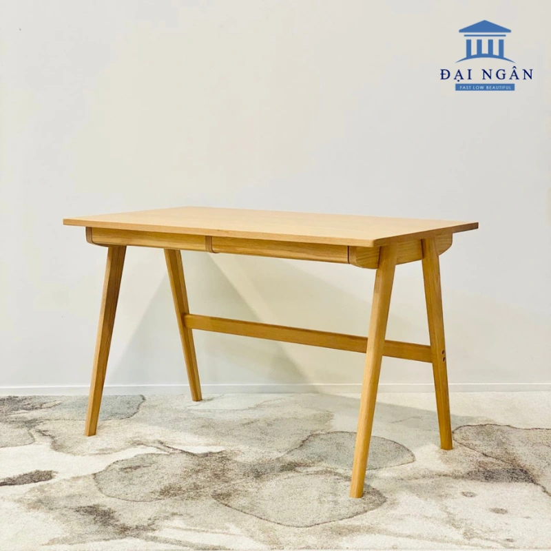 bàn học gỗ sồi