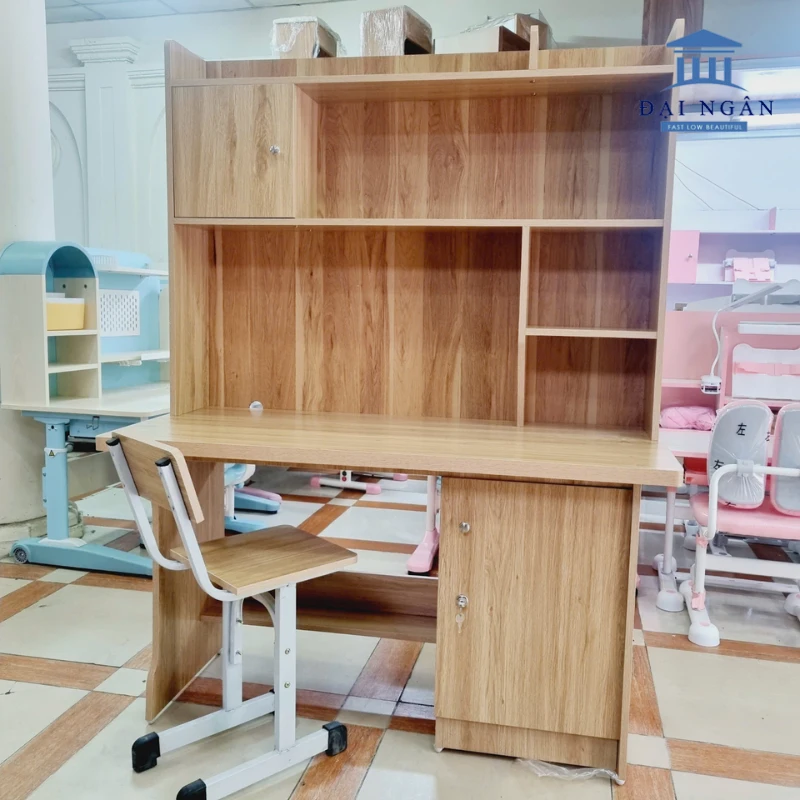 bộ bàn ghế học sinh gỗ tự nhiên