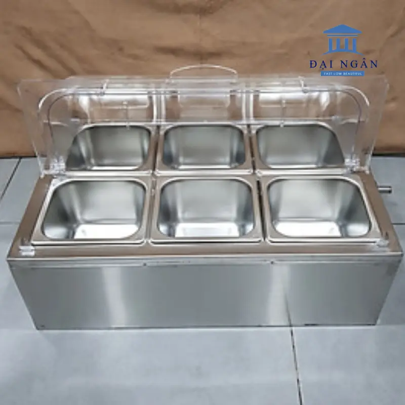Tiêu chí chọn khay topping inox