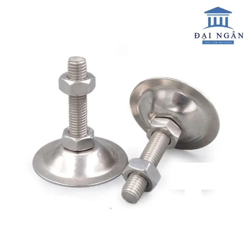 chân bàn inox tăng chỉnh được