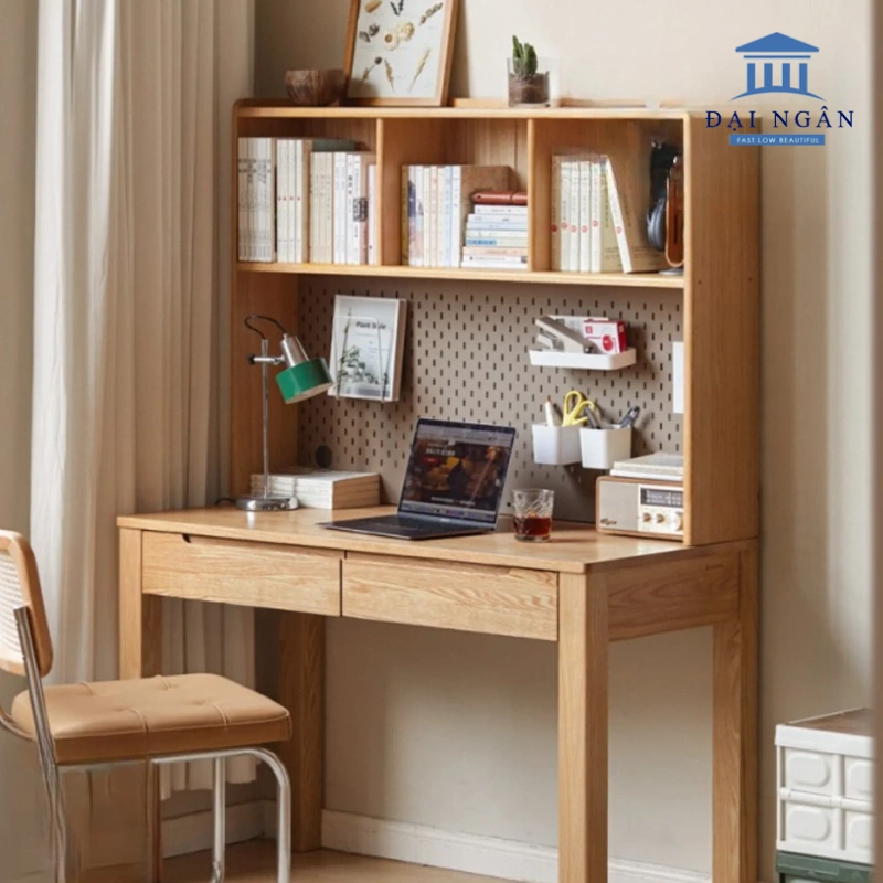 bàn học gỗ sồi nga