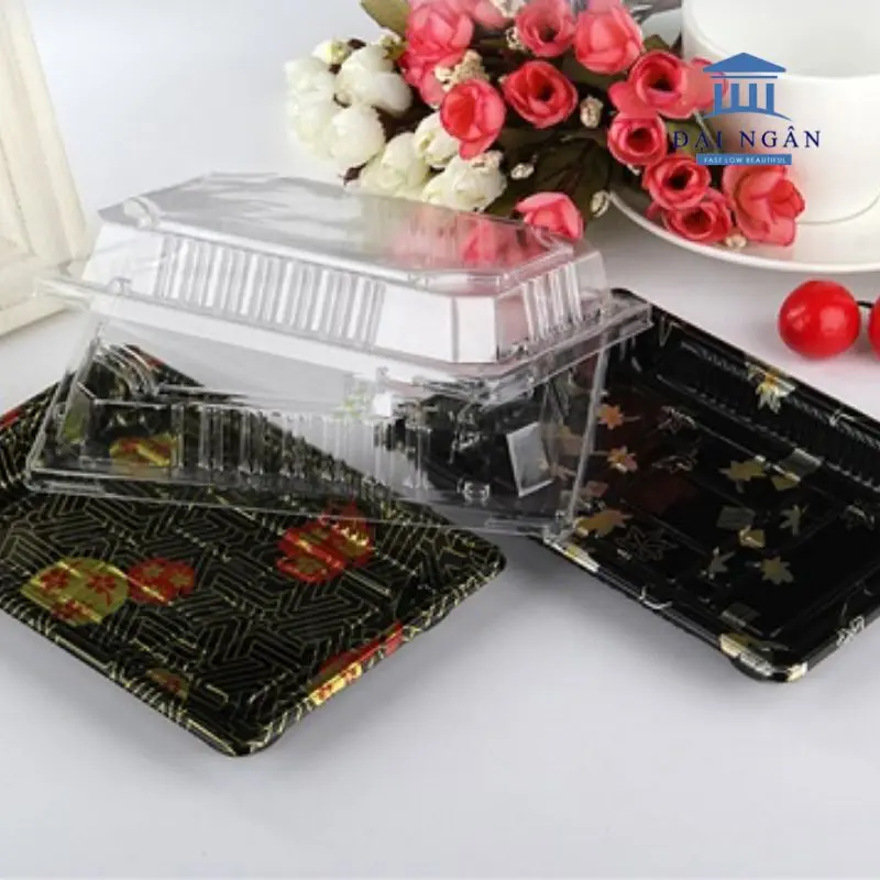 khay nhựa chữ nhật nhỏ