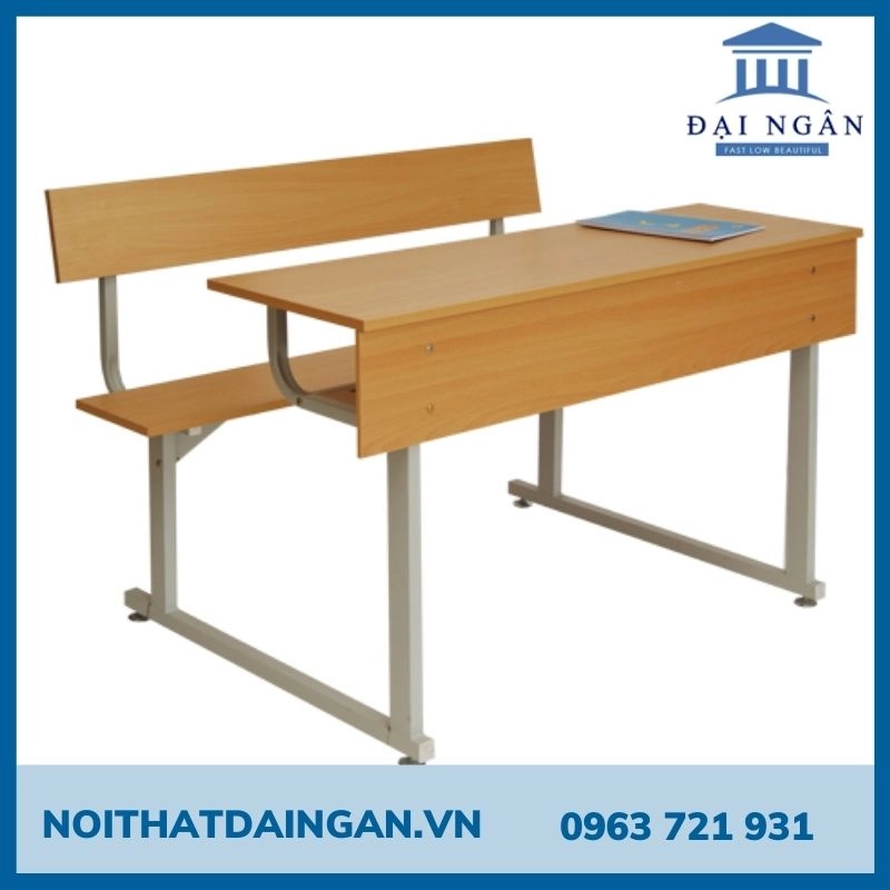 Top bộ bàn ghế gỗ sinh viên đẹp, gọn cho lớp học