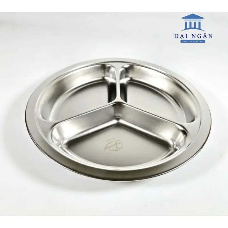 khay inox tròn