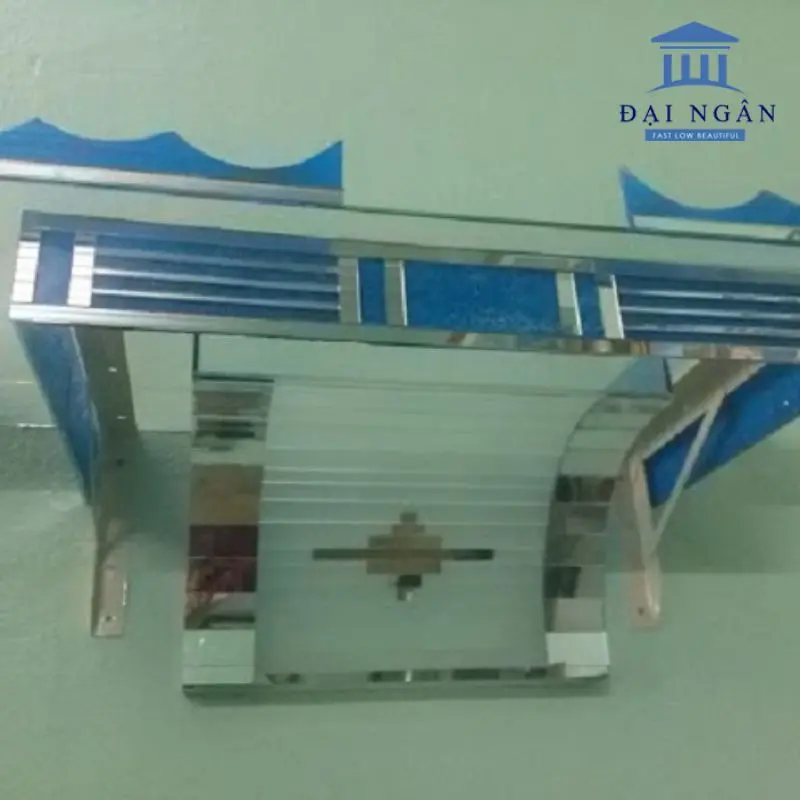 bàn thờ treo tường bằng inox