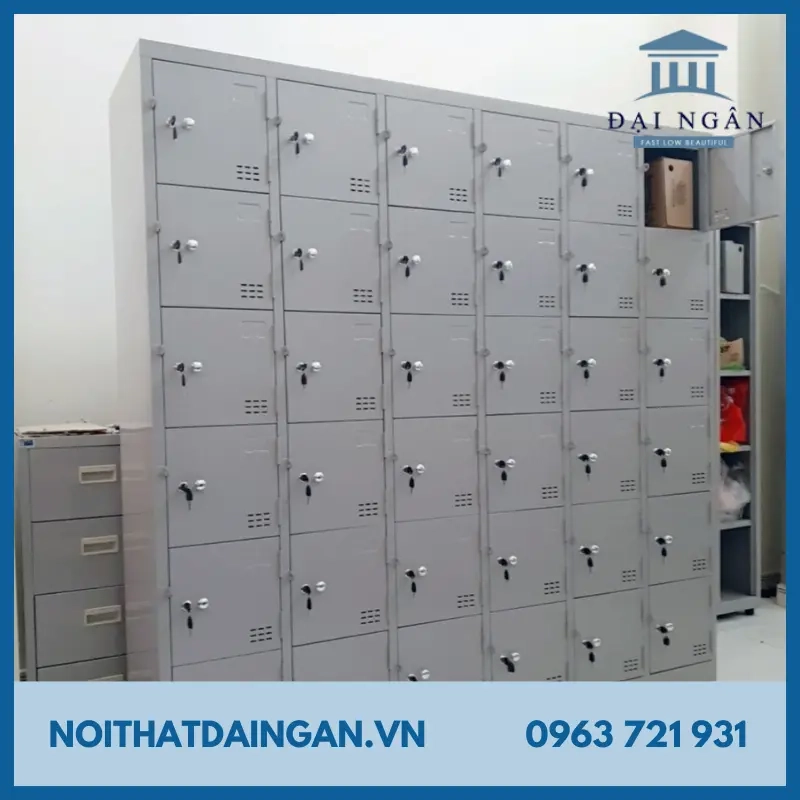 tủ locker sắt 36 ngăn