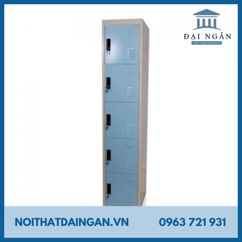 tủ sắt locker 5 ngăn