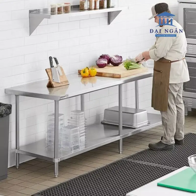Bảo quản và vệ sinh bàn nhôm inox đúng cách