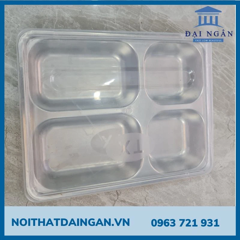 hộp đựng cơm chia ngăn