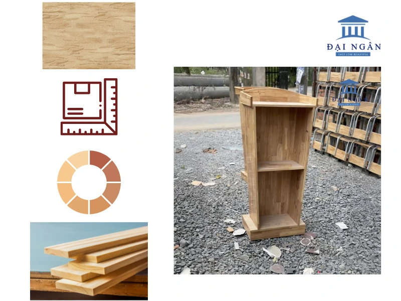 Lưu ý quan trọng khi chọn mua bục phát biểu gỗ tự nhiên