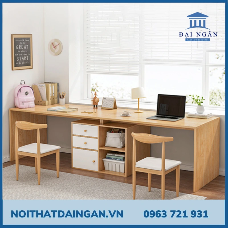 Bàn học dài 1m, 1m5 ,1m6: nên chọn loại nào cho từng nhu cầu?