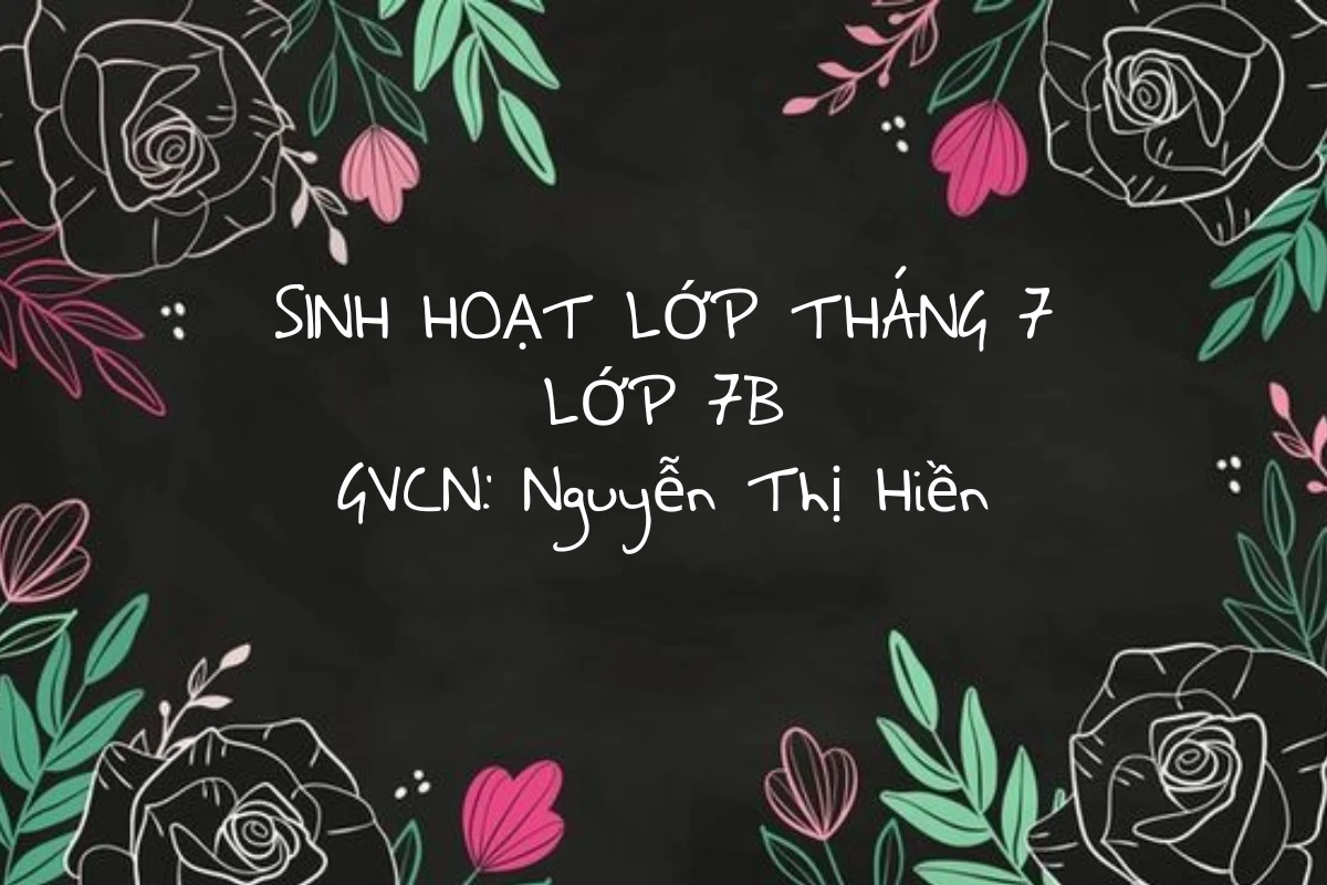 mẫu trang trí bảng sinh hoạt lớp được yêu thích nhất