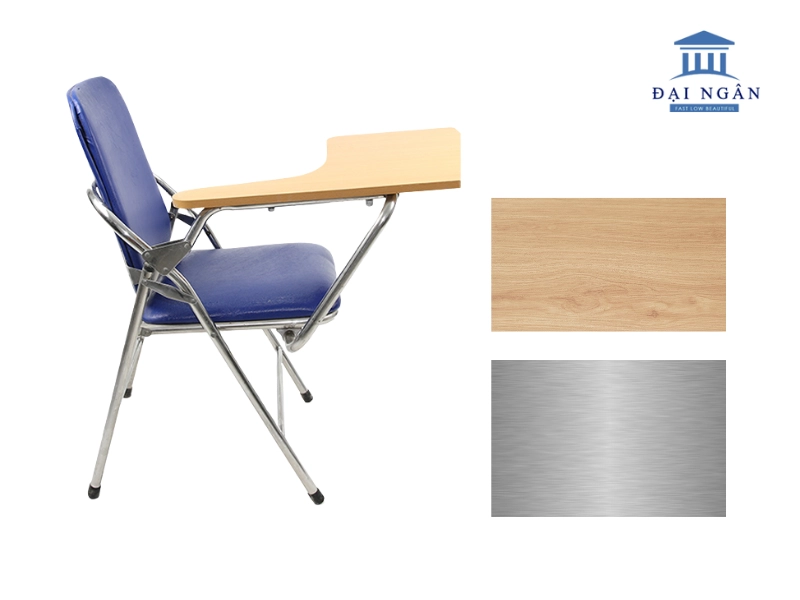 Chất liệu và thiết kế của ghế gấp liền bàn