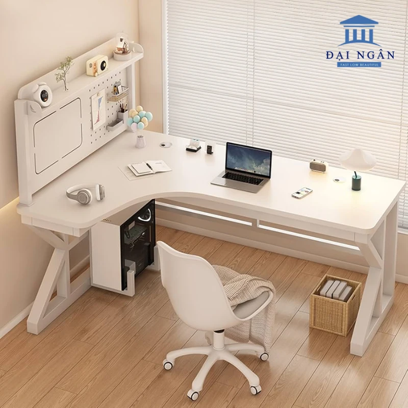 mẫu bàn học chữ l