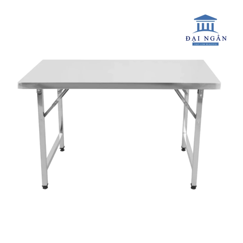Bàn inox chữ nhật 80x120 cm