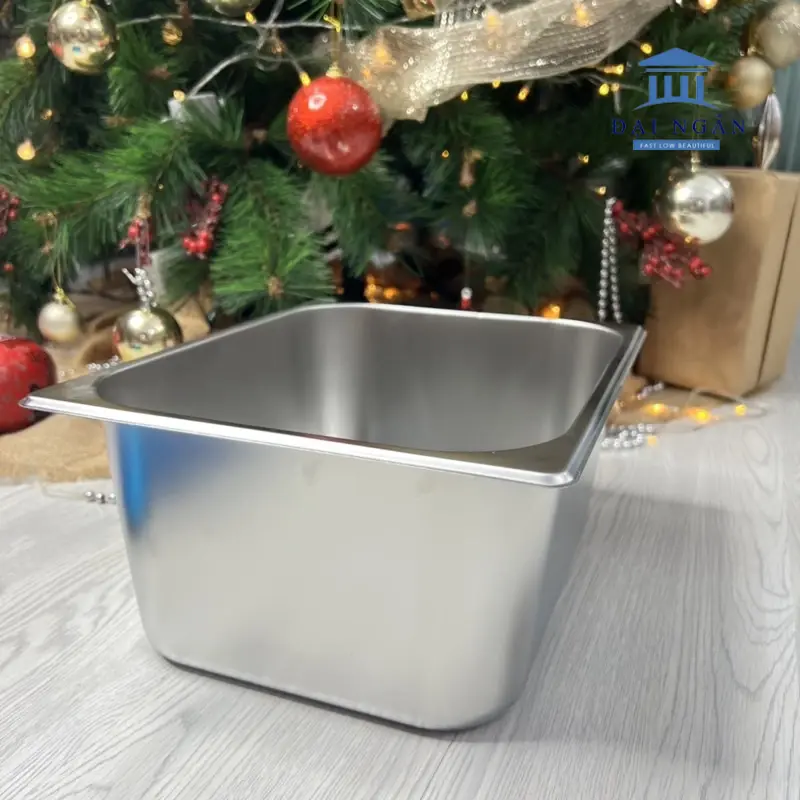 Khay inox GN 1/2 tiêu chuẩn