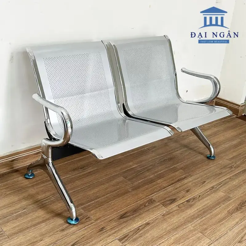 ghế băng chờ inox 2 chỗ