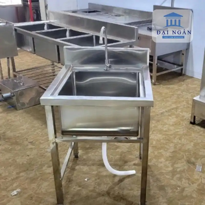 Hướng dẫn lắp đặt và bảo trì bồn rửa 1 hộc công nghiệp inox 304 Hướng dẫn lắp đặt và bảo trì bồn rửa 1 hộc công nghiệp inox 304