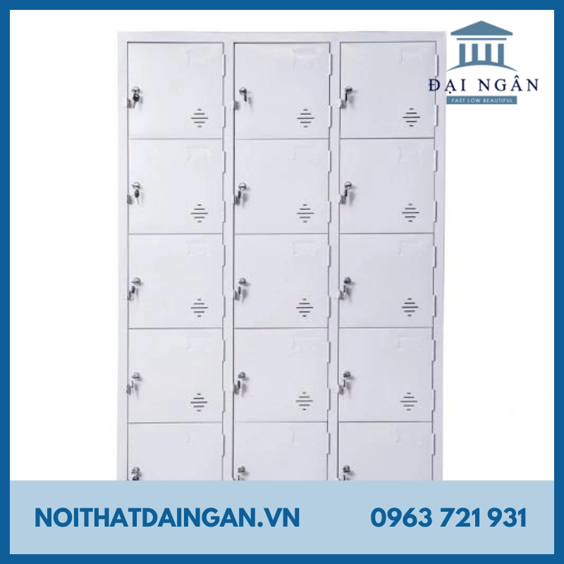 Mẫu tủ locker 18 ngăn được ưa chuộng nhất