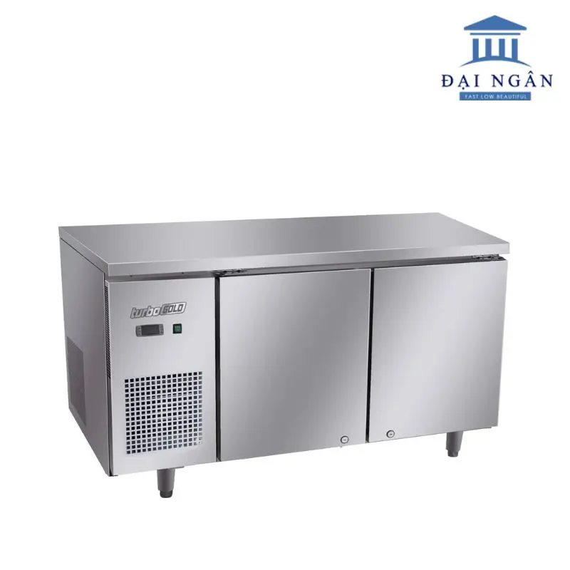 bàn lạnh 2 cánh inox