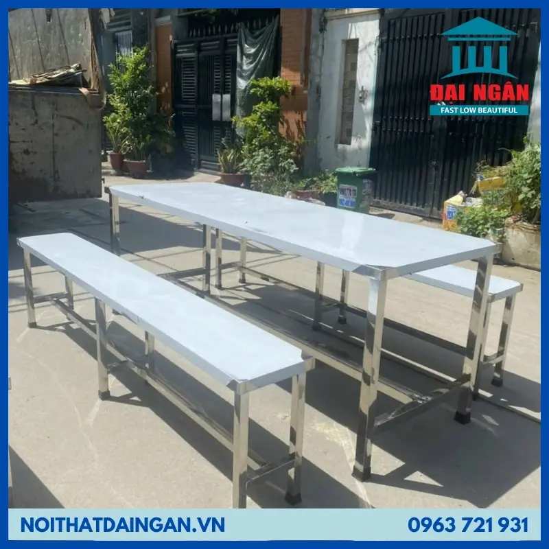 Ghế inox dài Ghế inox dài