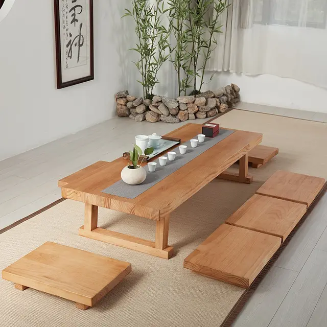 bàn ăn ngồi bệt kiểu Nhật