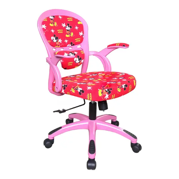 Ghế TE05 với tone màu hồng nổi bật là lựa chọn yêu thích của các bé gái