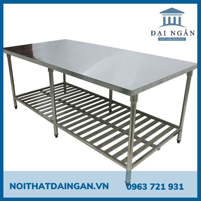 bàn inox công nghiệp