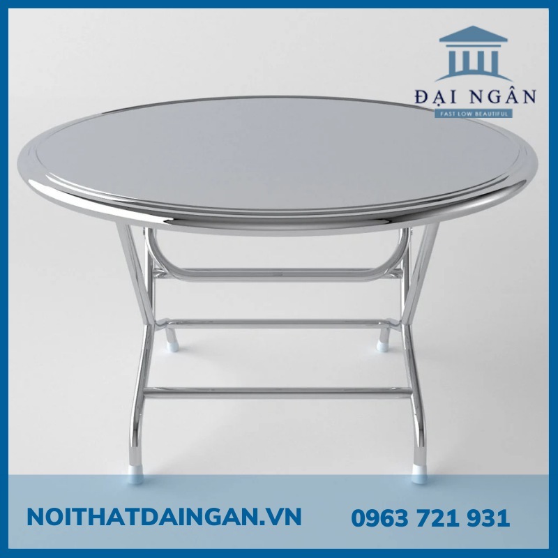 bàn xếp inox nhỏ