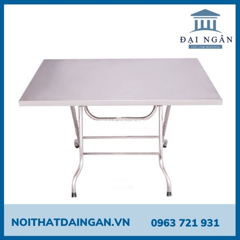 bàn inox thấp 50x80